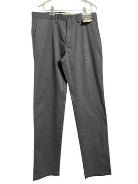 Haggar Life Gray Sustainable Chino Size 34W/34L NWT